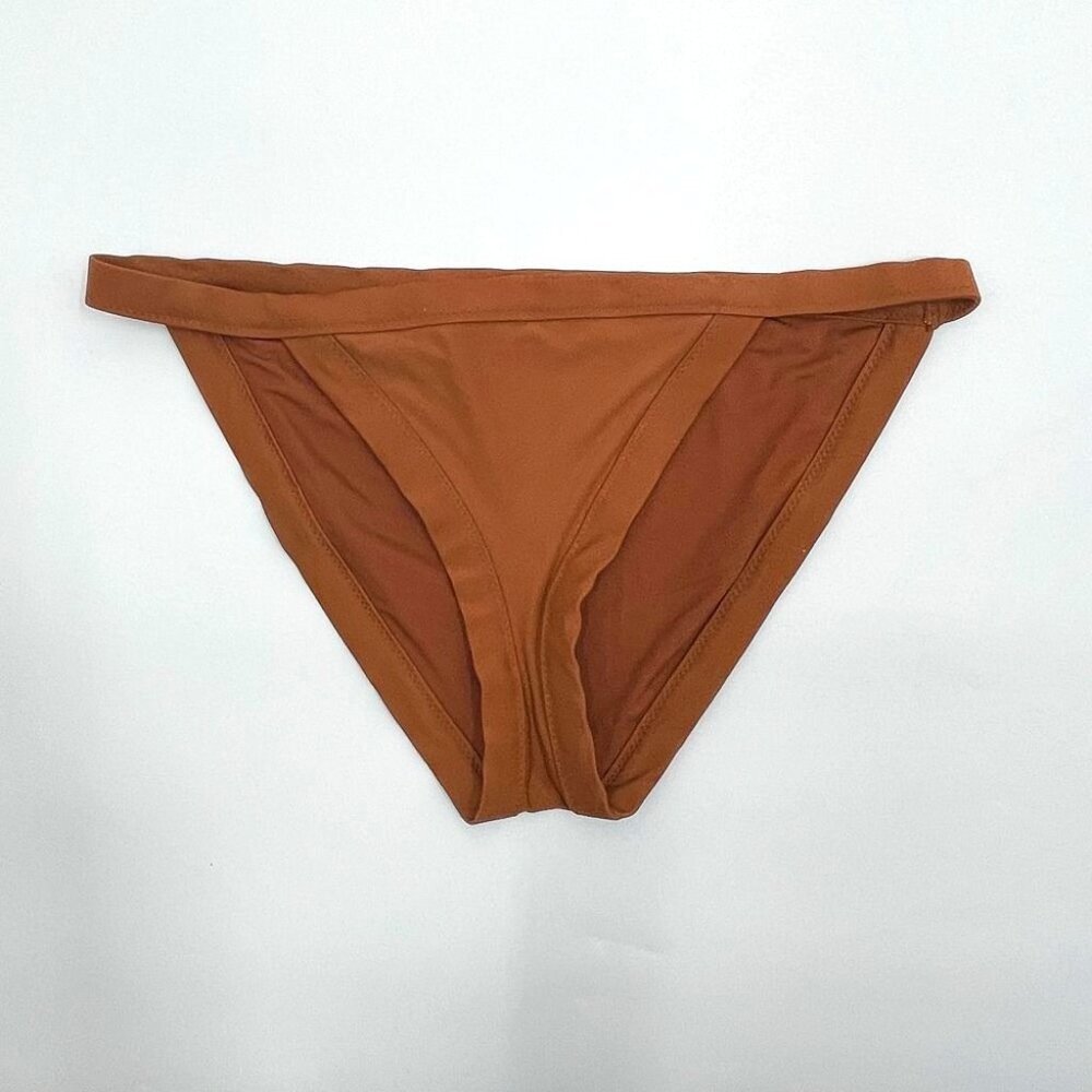 2/$30 Aerie Tan Brown Cheeky Bikini Bottom Bathing Suit Swim Neutral Clay Medium